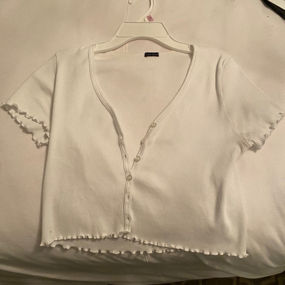 ON HOLD PLS DONT BUY brandy white button up